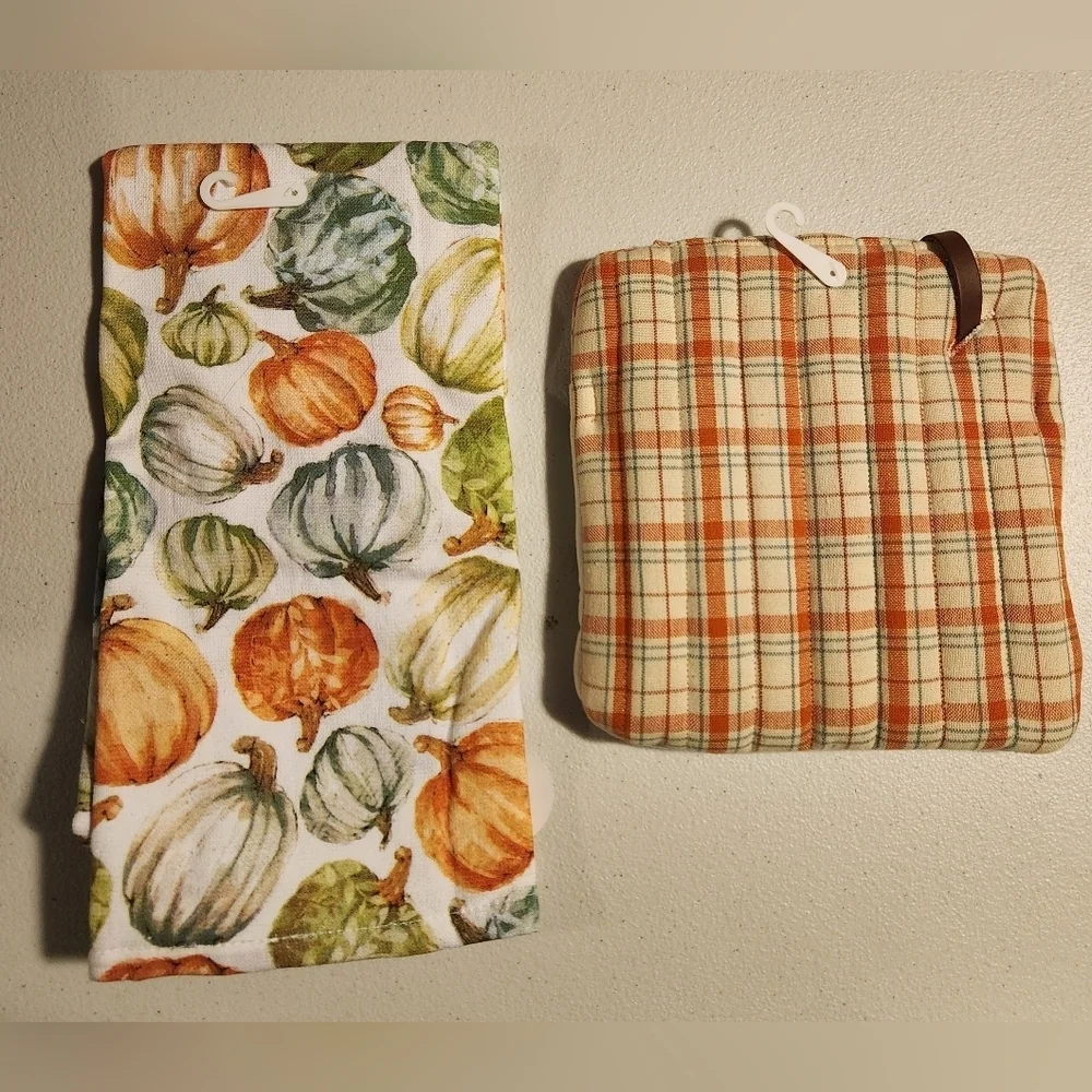 Autumn Kitchen Towel Set - Welcome to Our Patch